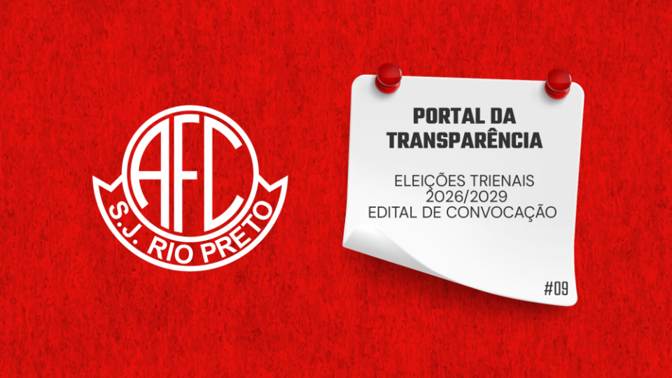  COMUNICADO OFICIAL - ELEIÇÕES TRIENAIS 2026/2029 