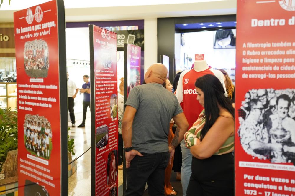 80 ANOS DO AMÉRICA É CELEBRADO COM EXPOSIÇÃO 80 ANOS DO AMÉRICA É CELEBRADO COM EXPOSIÇÃO